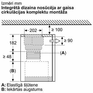 Bosch - Komplekts tvaika nosūcējam