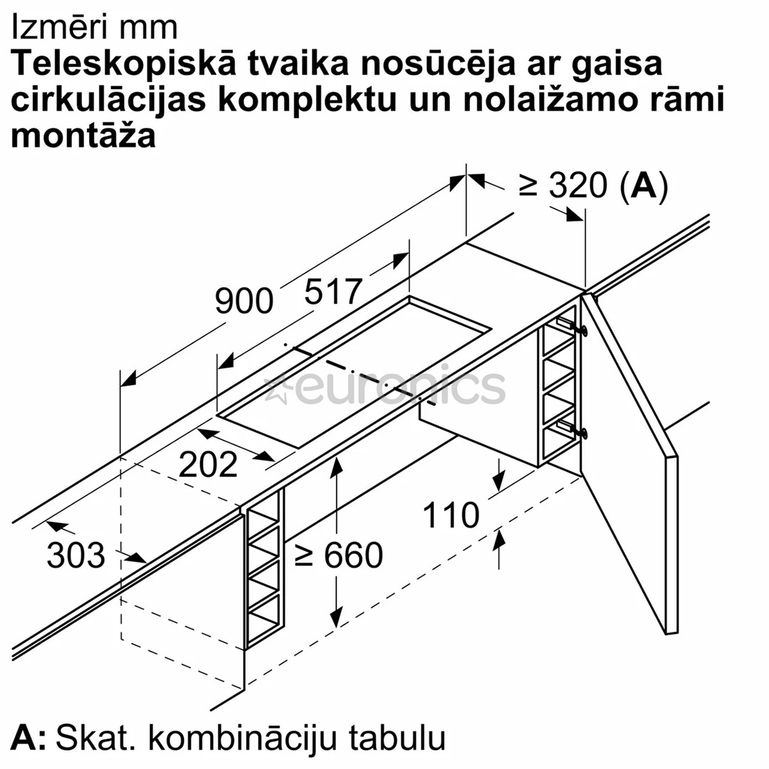 Bosch - Komplekts tvaika nosūcējam