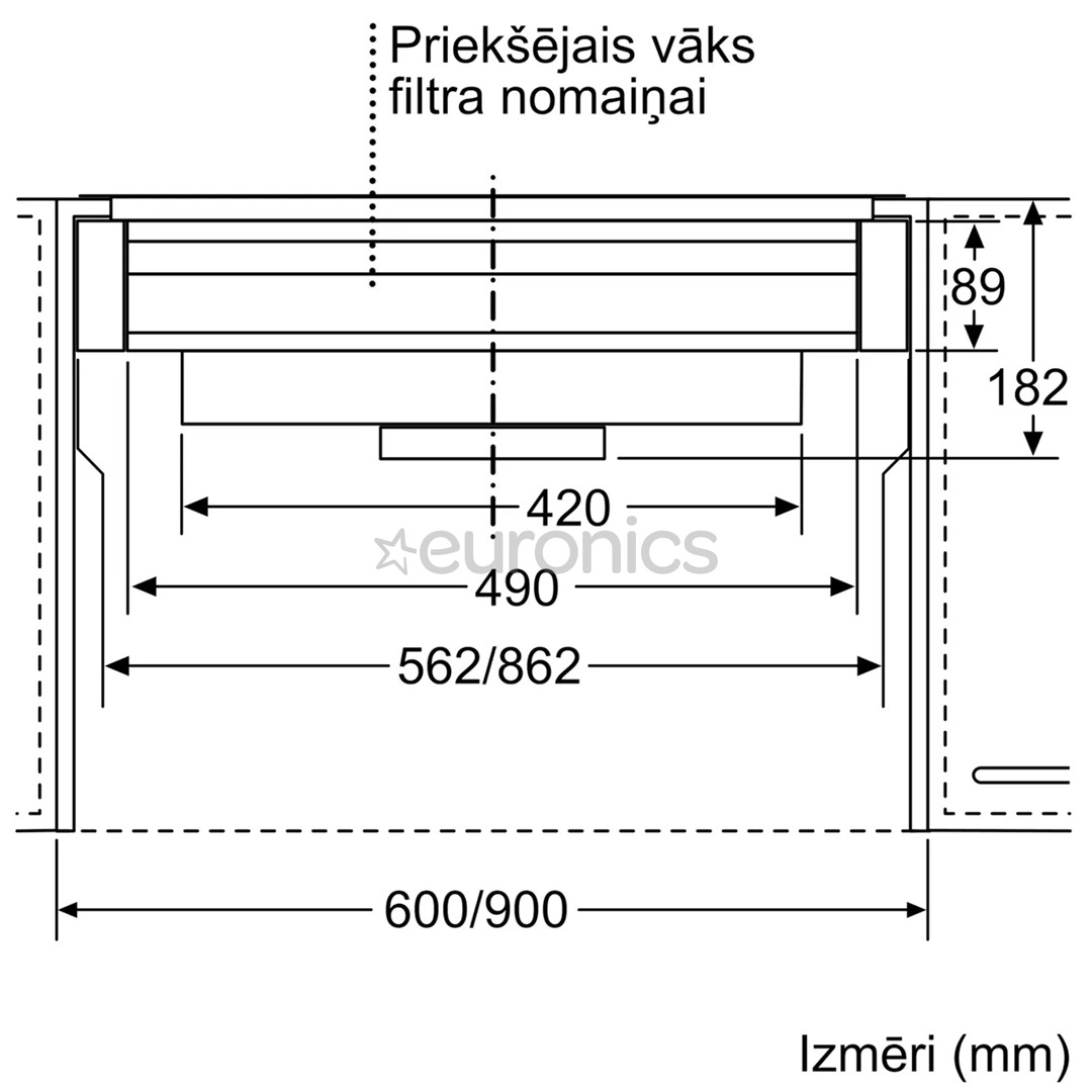 Bosch - Komplekts tvaika nosūcējam