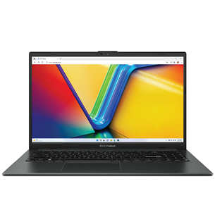 Asus VivoBook GO 15, 15.6", FHD, Ryzen 3, 8 GB, 512 GB, melna - Portatīvais dators E1504FA-BQ184W