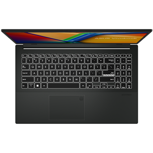 Asus VivoBook GO 15, 15.6", FHD, Ryzen 3, 8 GB, 512 GB, melna - Portatīvais dators