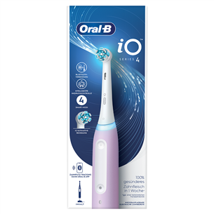 Oral-B iO4, lillā - Elektriskā zobu birste