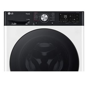 LG, 11 kg / 6 kg, depth 56,5 cm, 1400 rpm - Washer-dryer combo