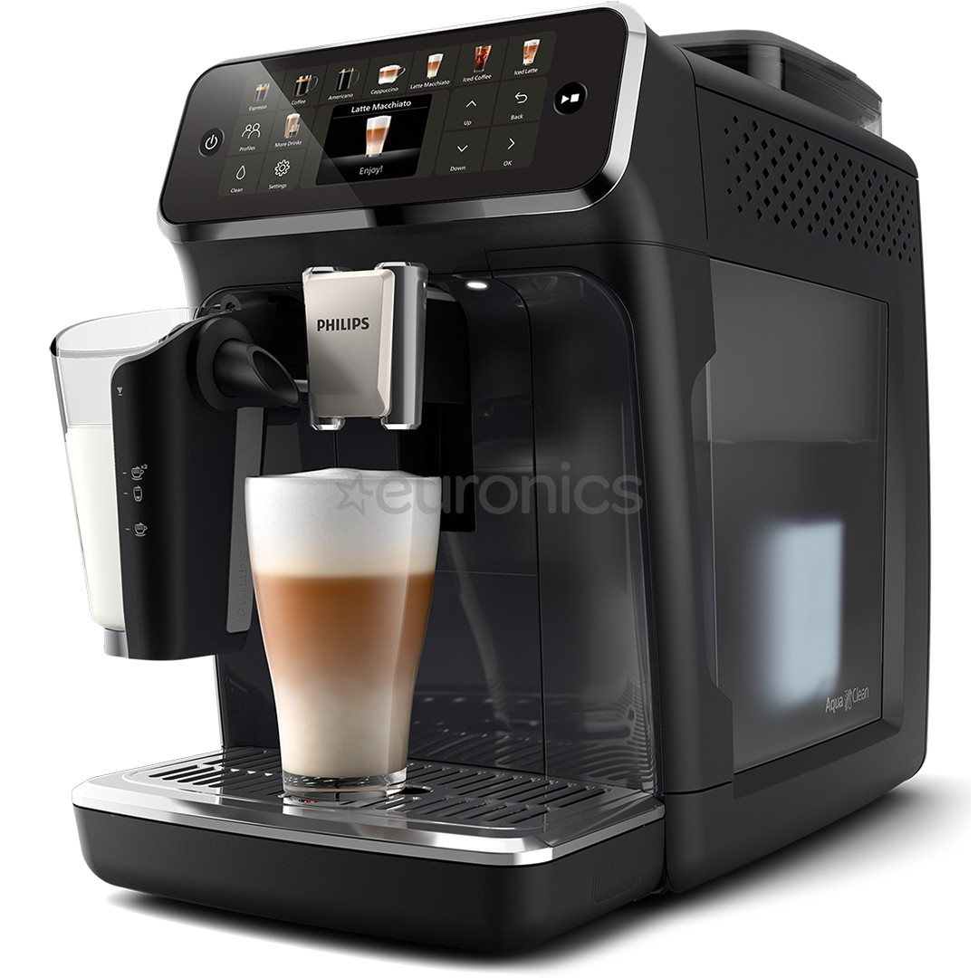 Philips LatteGo Series 5500, black - Espresso machine