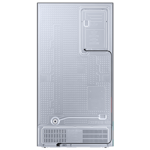 Samsung RS8000C, 634 L, augstums 178 cm, melna - SBS ledusskapis