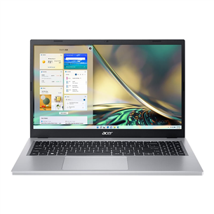 Acer Aspire 3 15 A315-24P, 15.6'', FHD, Ryzen 5, 8 GB, 256 GB, ENG, sudraba - Portatīvais dators