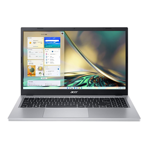 Acer Aspire 3 15 A315-24P, 15,6'', FHD, Ryzen 5, 8 ГБ, 256 ГБ, ENG, серебристый - Ноутбук