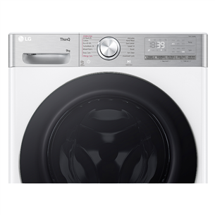 LG, 9 kg, depth 47,5 cm, 1200 rpm - Front load washing machine