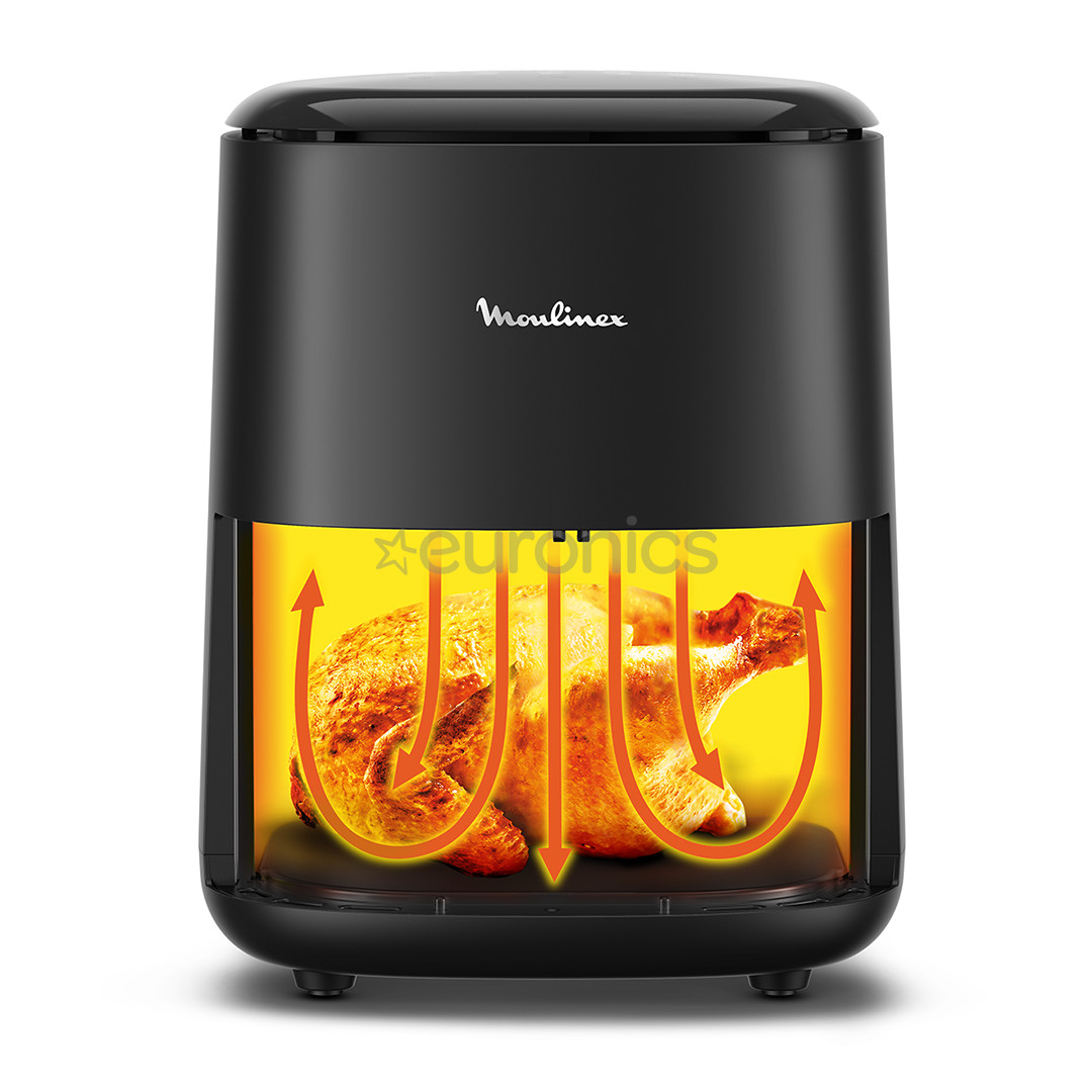 Tefal Easy Fry Compact, 3 L, 1300 W, black - Air fryer