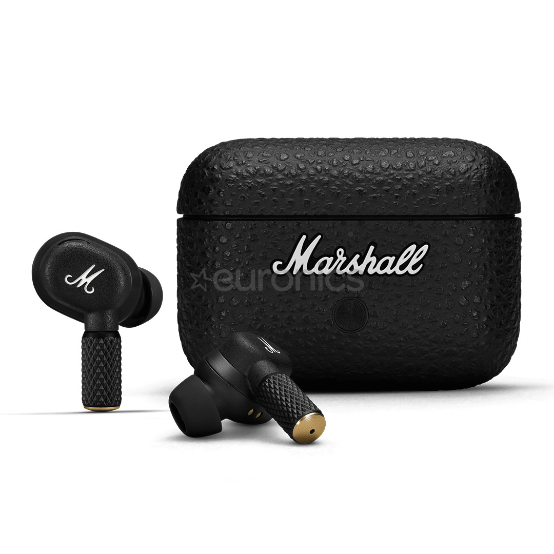 Marshall Motif II ANC, шумоподавление, черный - Полностью беспроводные наушники
