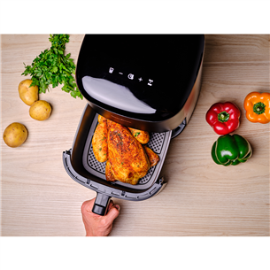 Tefal Easy Fry Max 5 L, 1500 W, tumši pelēka - Karstā gaisa friteris