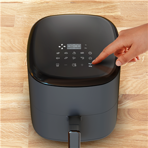 Tefal Easy Fry Max 5 L, 1500 W, tumši pelēka - Karstā gaisa friteris