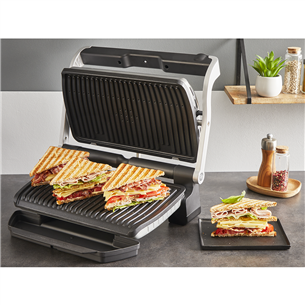 Tefal OptiGrill+ XL, 2000 W, stainless steel - Table grill