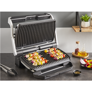 Tefal OptiGrill+ XL, 2000 Вт, нерж. сталь - Электрический гриль