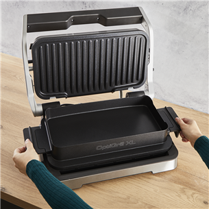 Tefal OptiGrill 4in1 XL, 2200 W, nerūsējošā tērauda - Elektriskais grils