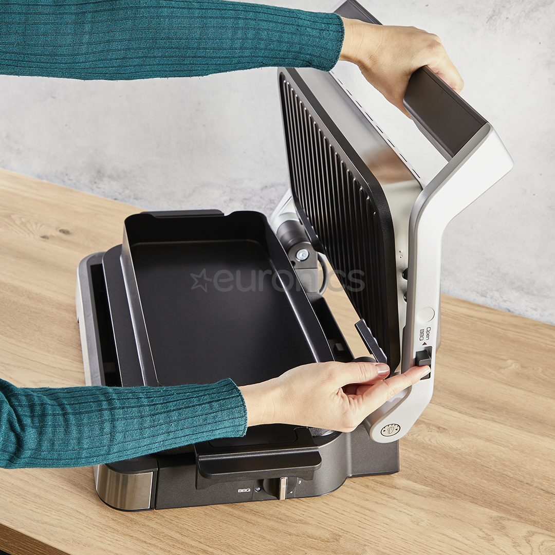 Tefal OptiGrill 4in1 XL, 2200 W, nerūsējošā tērauda - Elektriskais grils