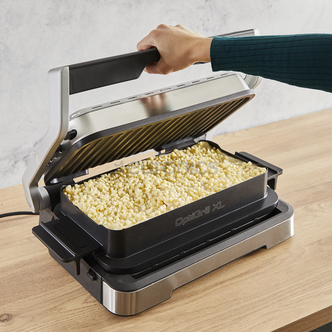 Tefal OptiGrill 4in1 XL, 2200 W, nerūsējošā tērauda - Elektriskais grils