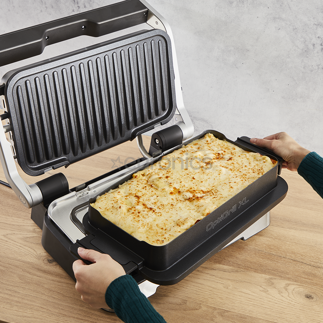 Tefal OptiGrill 4in1 XL, 2200 W, nerūsējošā tērauda - Elektriskais grils