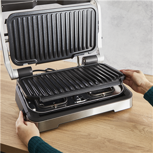 Tefal OptiGrill 4in1 XL, 2200 W, nerūsējošā tērauda - Elektriskais grils