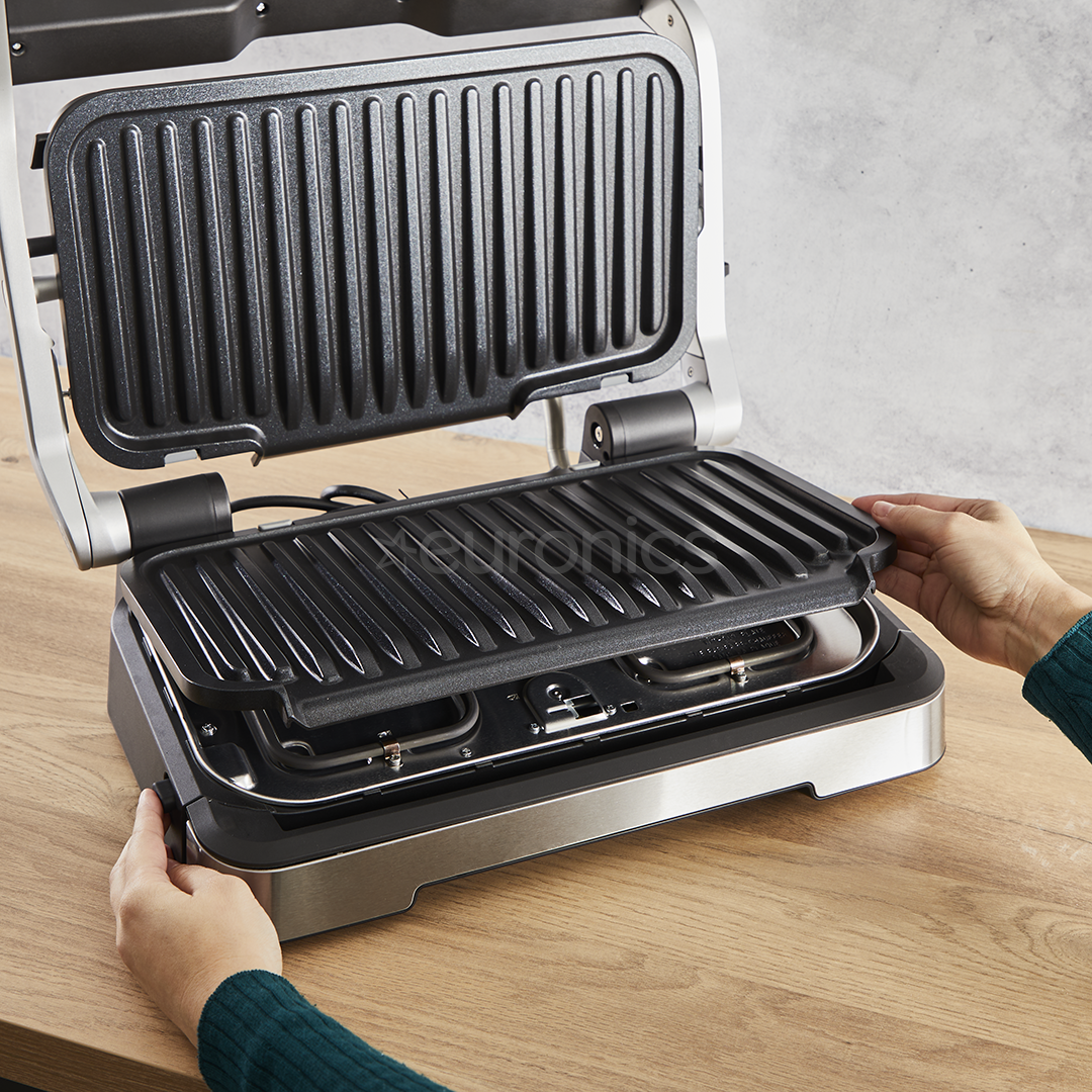Tefal OptiGrill 4in1 XL, 2200 W, nerūsējošā tērauda - Elektriskais grils