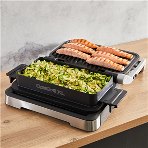 Tefal OptiGrill 4in1 XL, 2200 W, nerūsējošā tērauda - Elektriskais grils