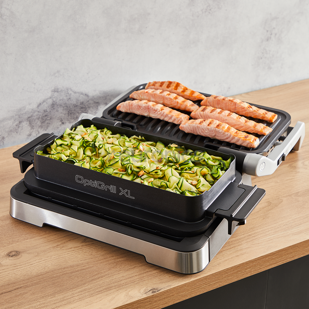 Tefal OptiGrill 4in1 XL, 2200 W, nerūsējošā tērauda - Elektriskais grils