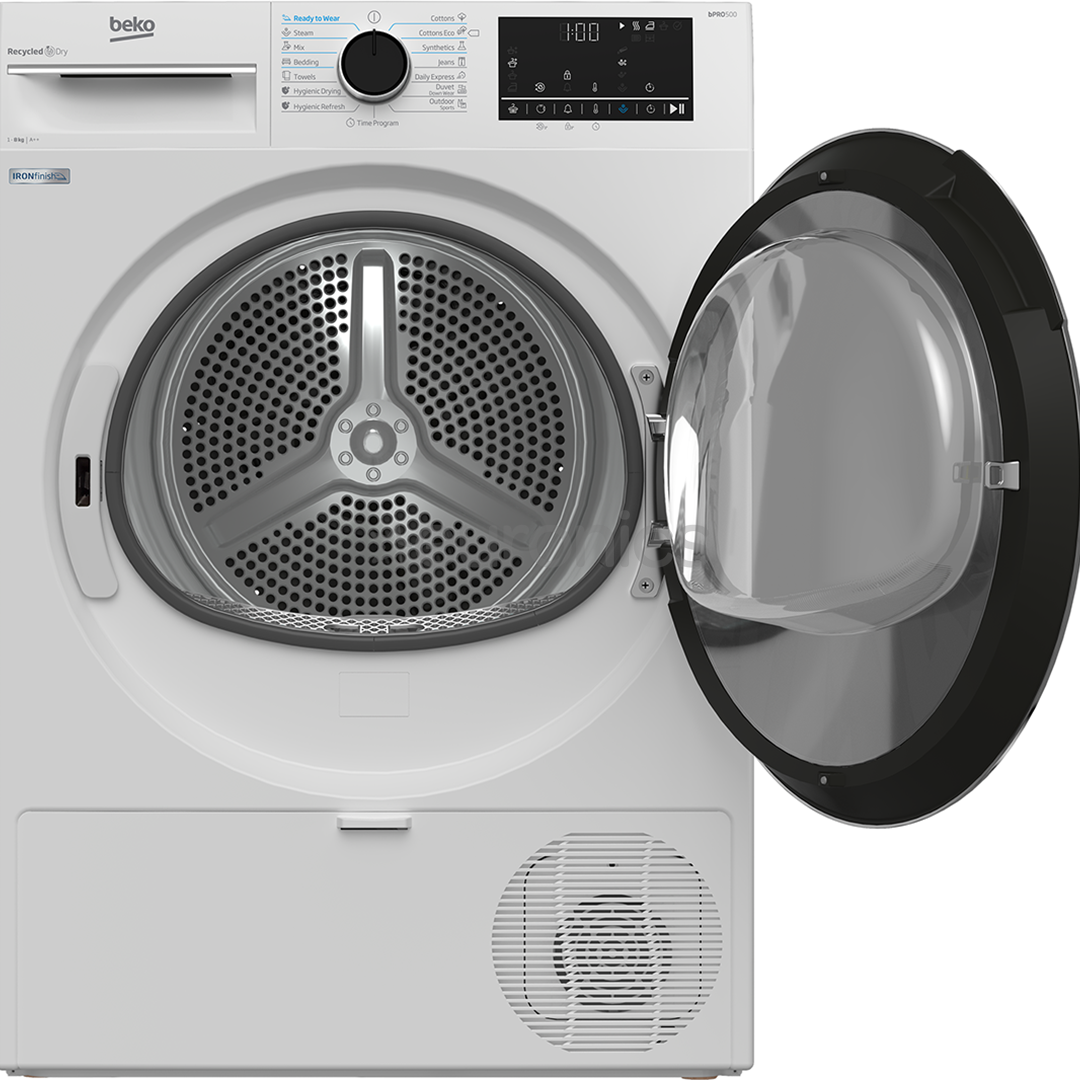 Beko, 8 kg, depth 60,5 cm - Clothes dryer