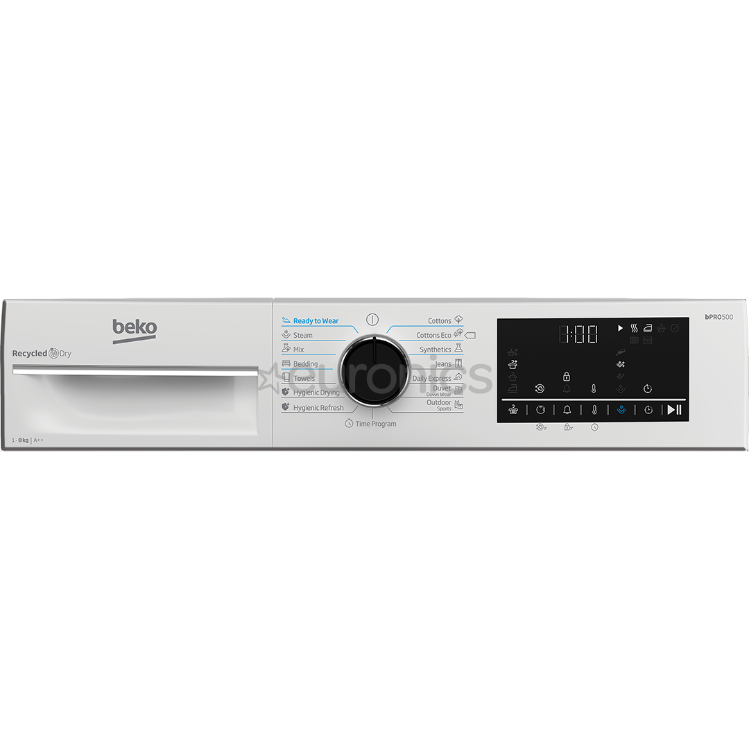 Beko, 8 kg, depth 60,5 cm - Clothes dryer