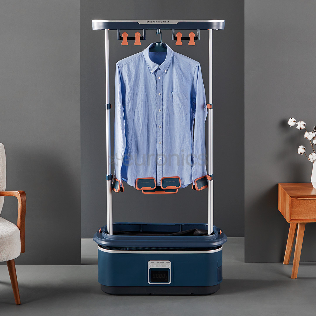 Tefal Care For You First, 1500 W, zila - Apģērba tvaicētājs un attīrītājs