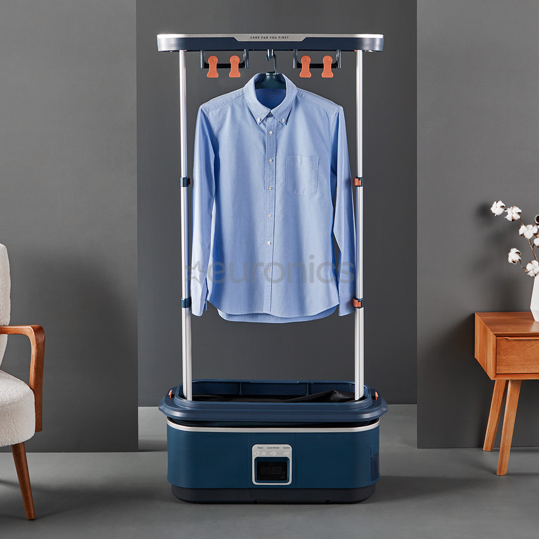 Tefal Care For You First, 1500 W, zila - Apģērba tvaicētājs un attīrītājs