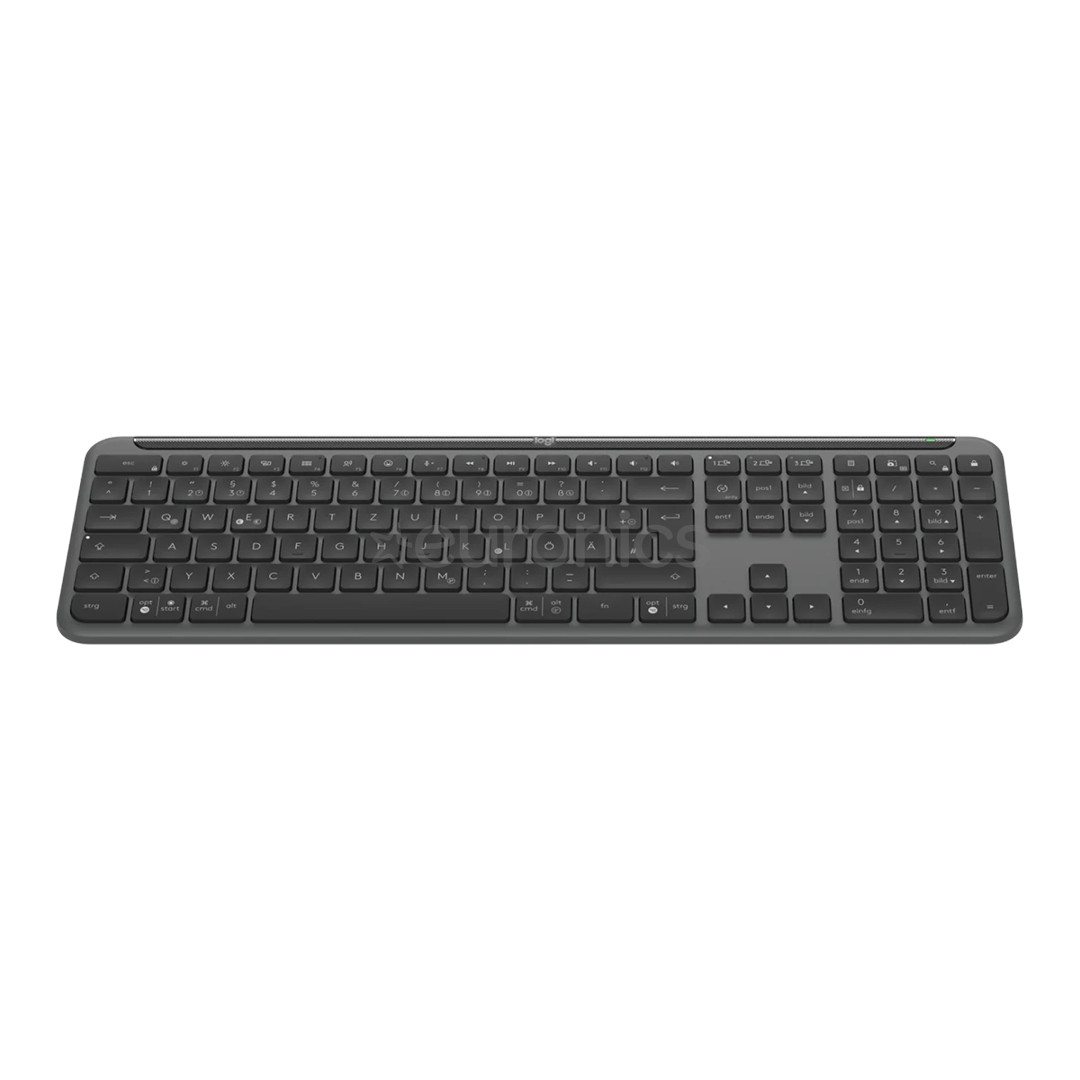 Logitech Signature Slim K950, US, melna - Bezvadu klaviatūra