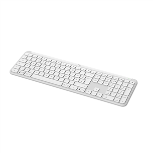 Logitech Signature Slim K950, US, balta - Bezvadu klaviatūra