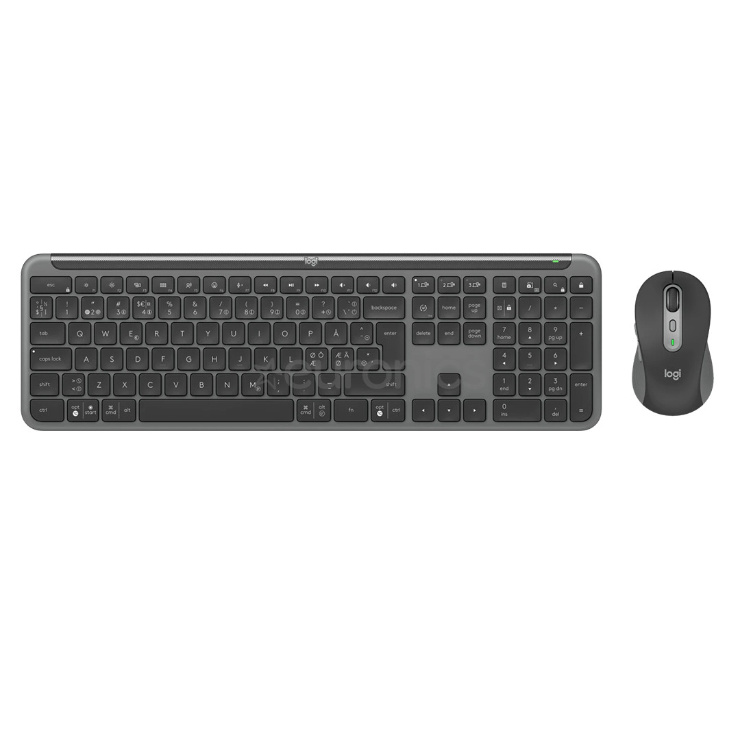 Logitech Signature Slim Combo MK950, US, black - Wireless desktop