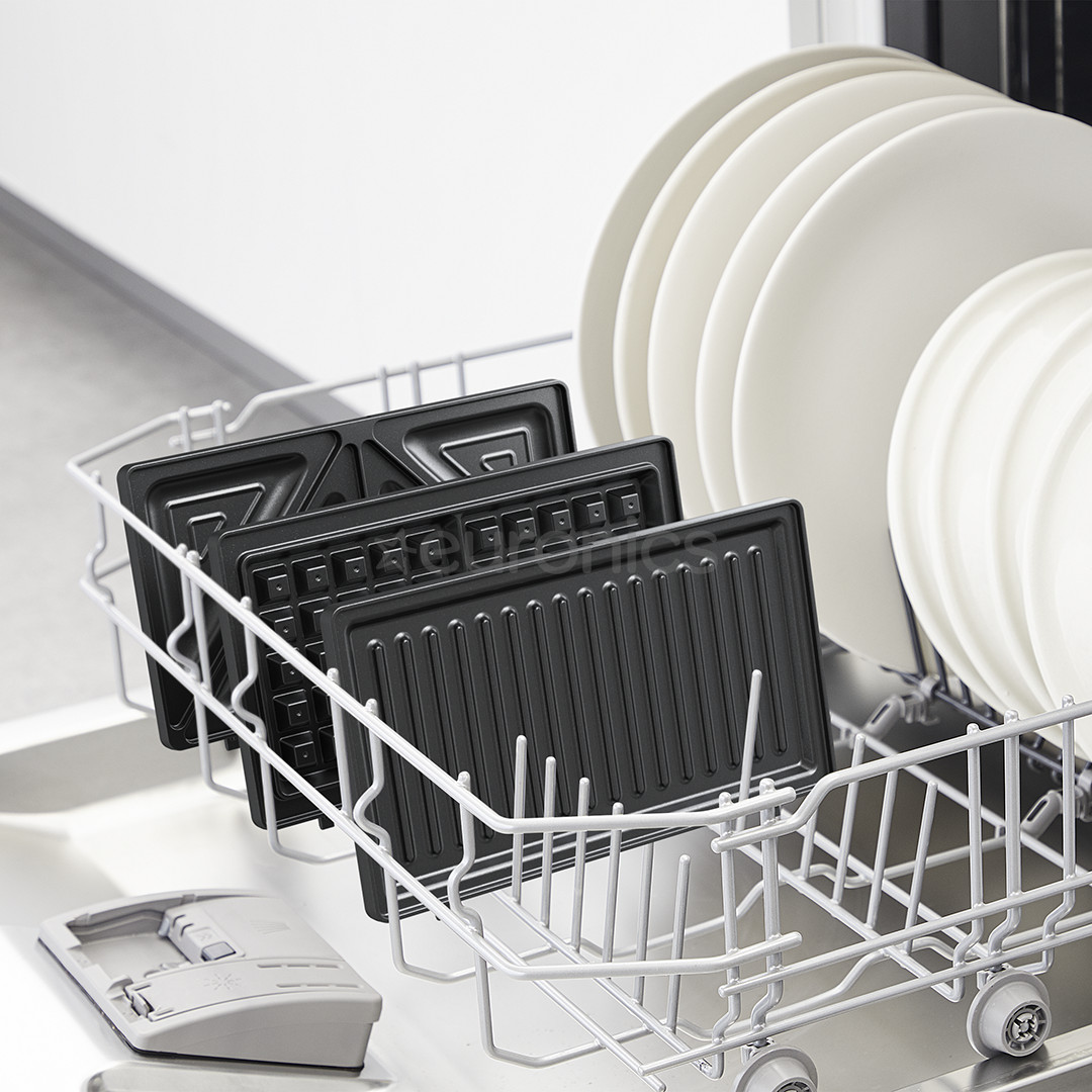 Tefal UltraCompact 3in1, pelēka/melna - Kontakttosteris