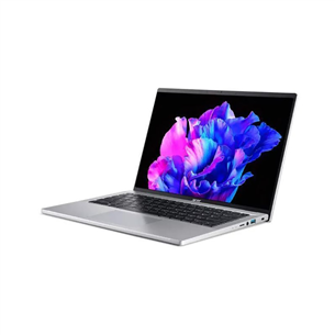 Acer Swift Go 14, 2.2K IPS, i5, 16 GB, 512 GB, ENG, sudraba - Portatīvais dators