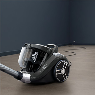 Tefal Compact Power XXL, 900 W, bez maisiņa, pelēka - Putekļu sūcējs