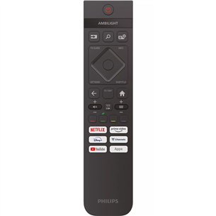 Philips PUS7009, 55'', 4K UHD, LED LCD, melna - Televizors