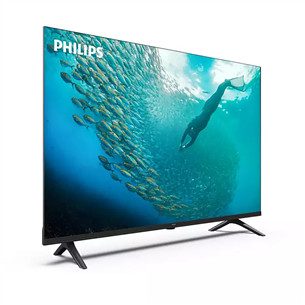 Philips PUS7009, 65'', 4K UHD, LED LCD, melna - Televizors