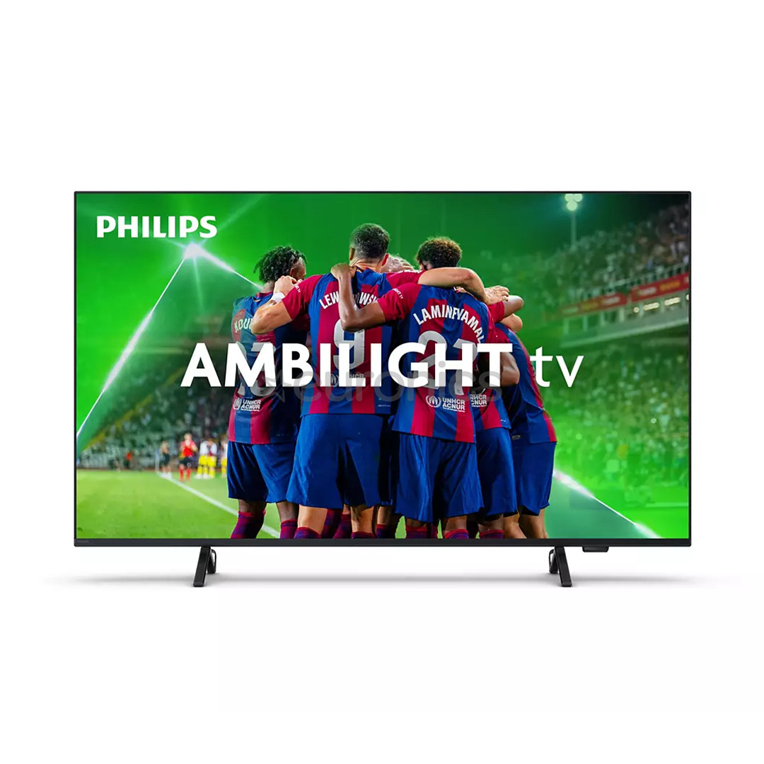 Philips PUS8319, 50", 4K UHD, LED LCD, melna - Televizors
