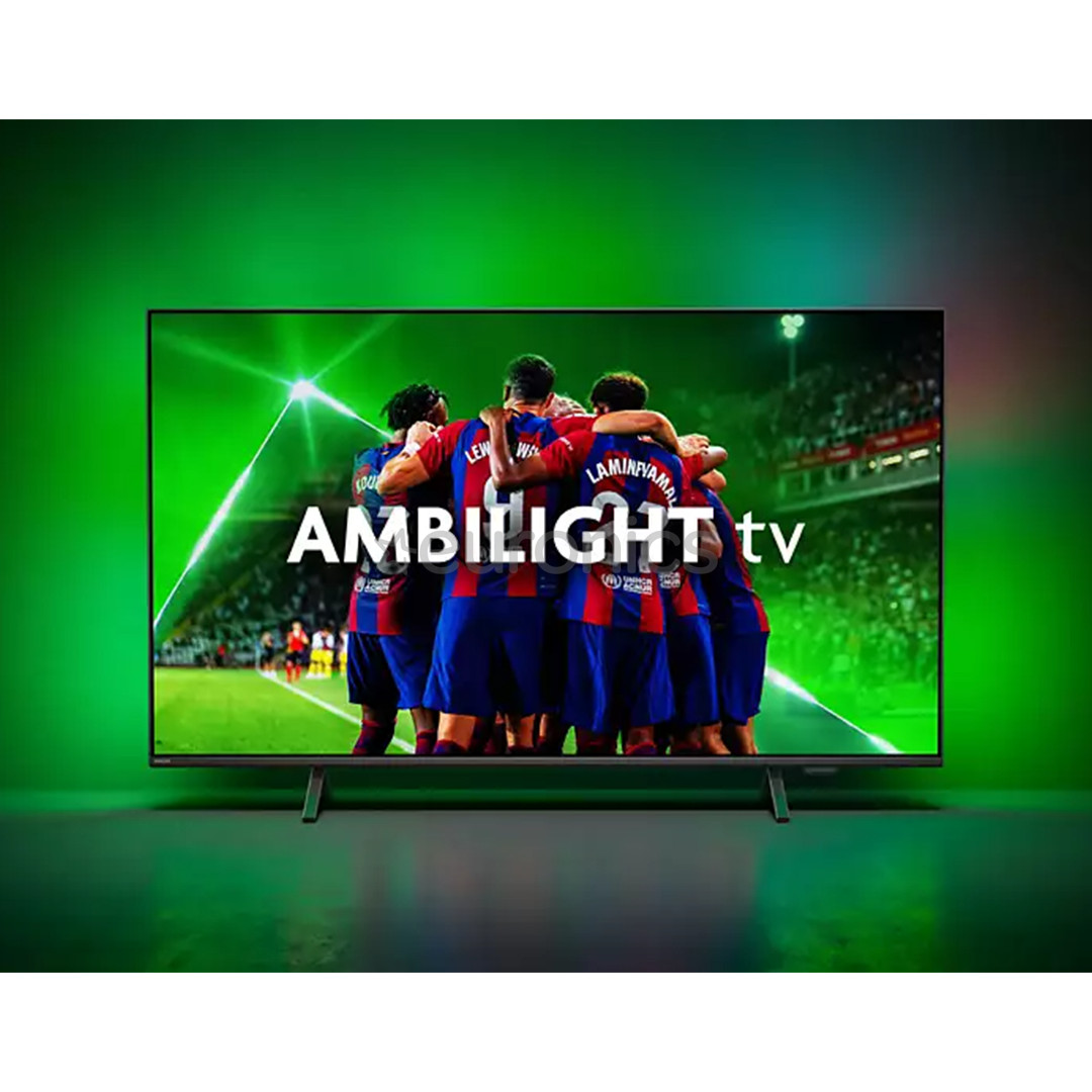Philips PUS8319, 55", 4K UHD, LED LCD, melna - Televizors