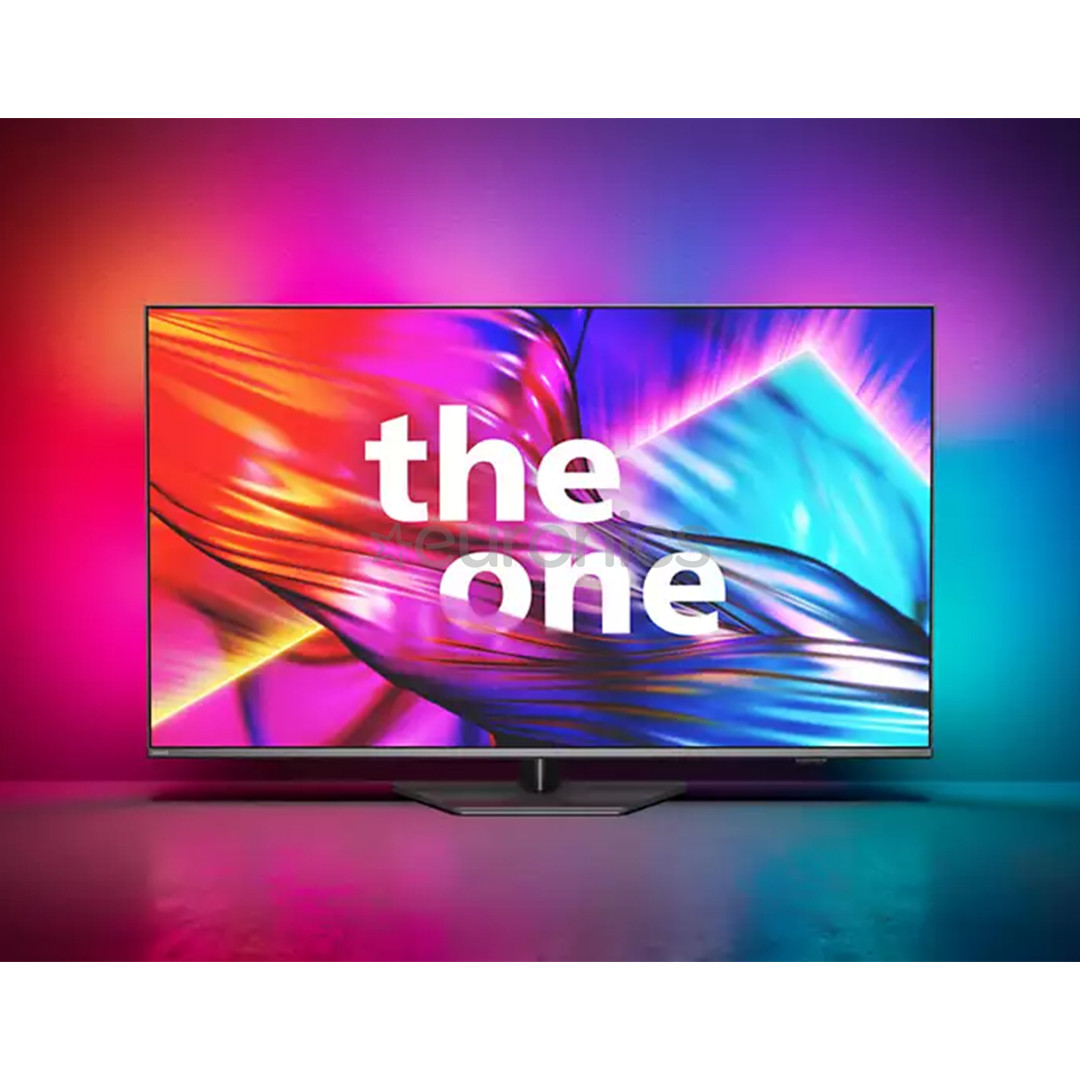 Philips PUS8919, 50", 4K UHD, LED LCD, pelēka - Televizors