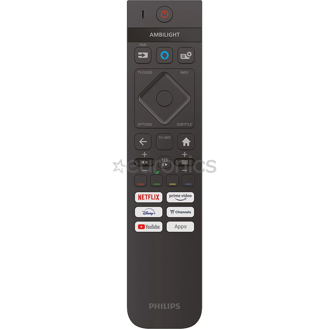 Philips PUS8359, 65'', 4K UHD, LED LCD, black - TV