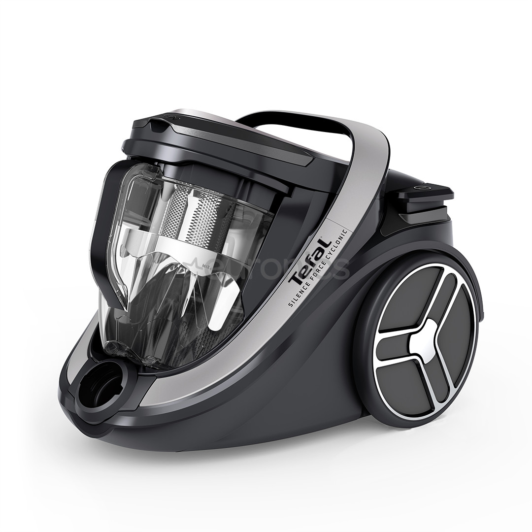 Tefal Silence Force Cyclonic Effitech, 500 W, bagless, black - Vacuum cleaner