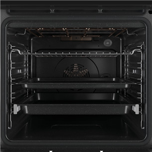 Whirlpool, 73 L, pirolītiskā tīrīšana, melna - Iebūvējama elektriskā cepeškrāsns