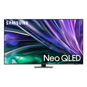 Samsung QN85D, 85'', 4K UHD, Neo QLED, sudraba - Televizors QE85QN85DBTXXH