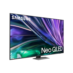 Samsung QN85D, 85'', 4K UHD, Neo QLED, Mini LED, sudraba - Televizors