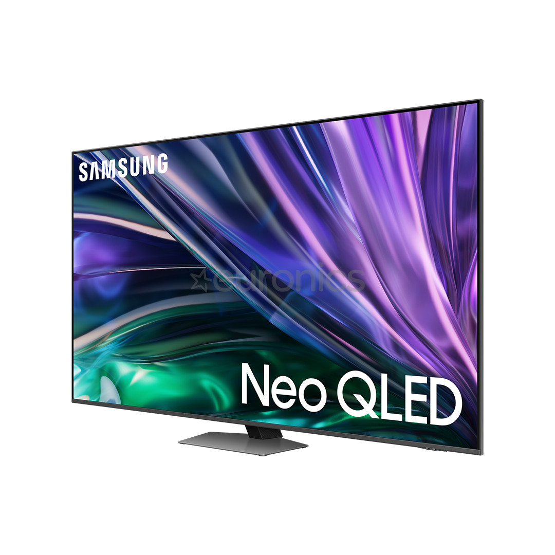 Samsung QN85D, 65'', 4K UHD, Neo QLED, Mini LED, sudraba - Televizors