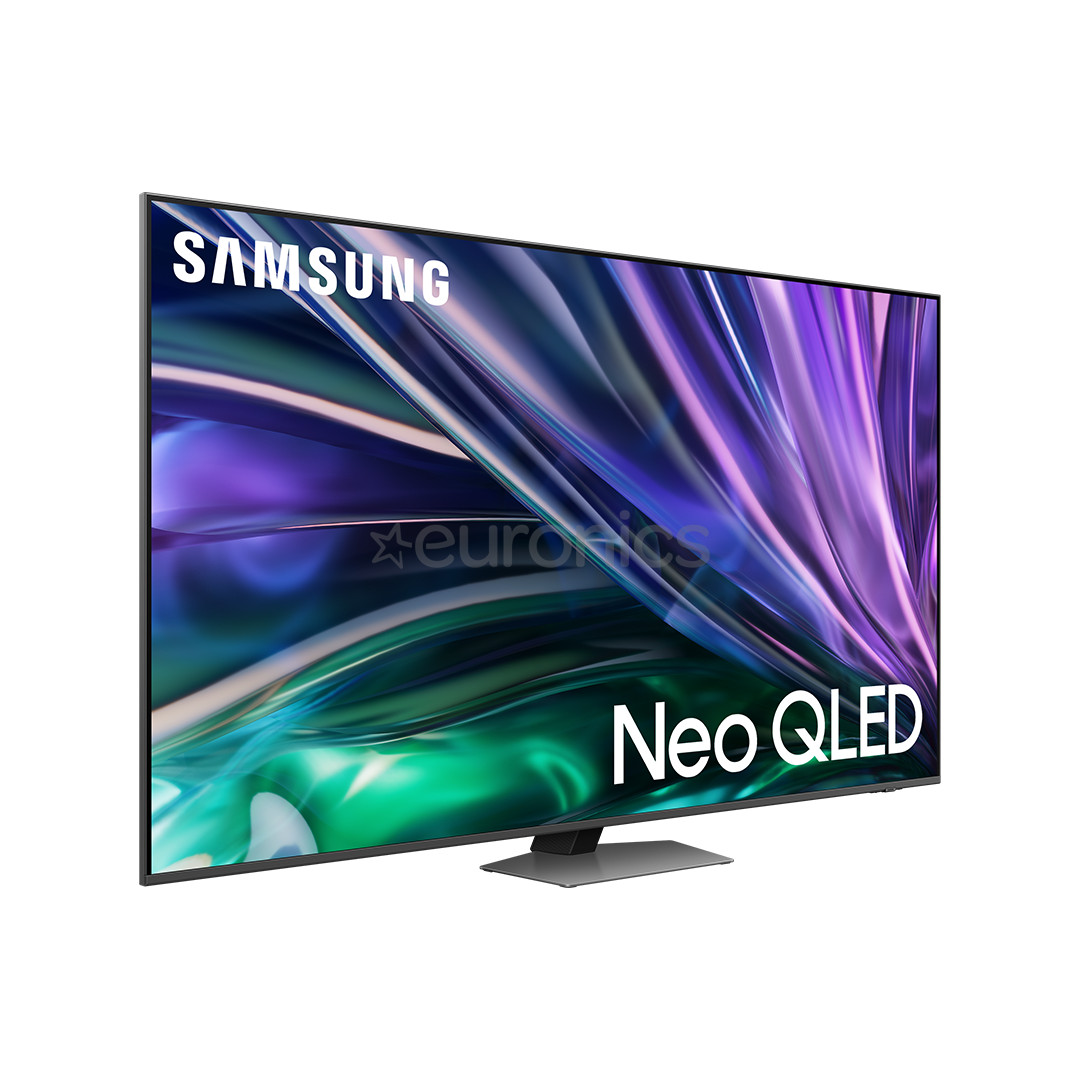 Samsung QN85D, 65'', 4K UHD, Neo QLED, Mini LED, sudraba - Televizors