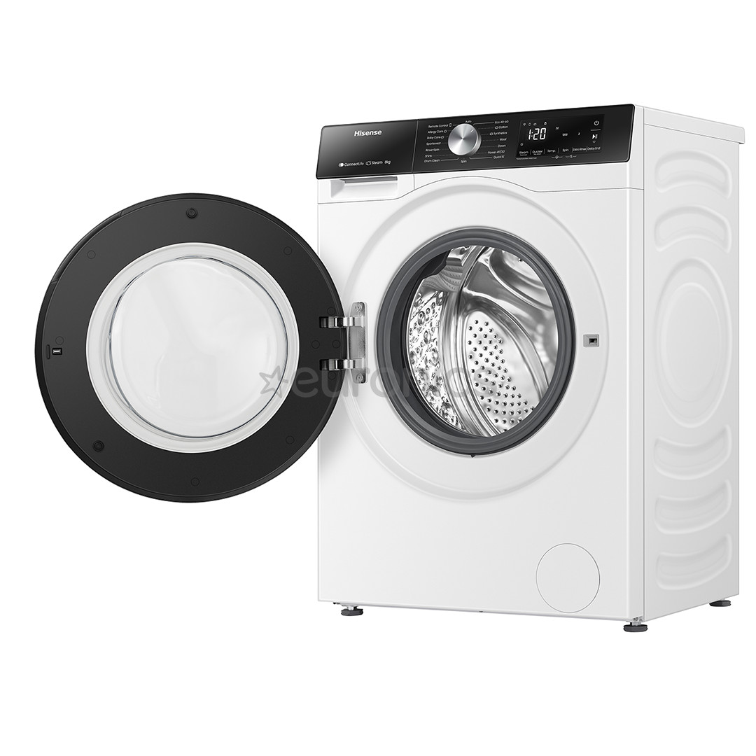 Hisense, 8 kg, dziļums 48 cm, 1400 apgr/min. - Veļas mazgājamā mašīna ar priekšējo ielādi