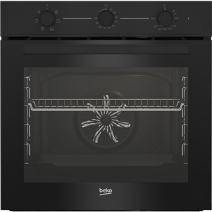 Beko, 72 L, black - Built-in oven